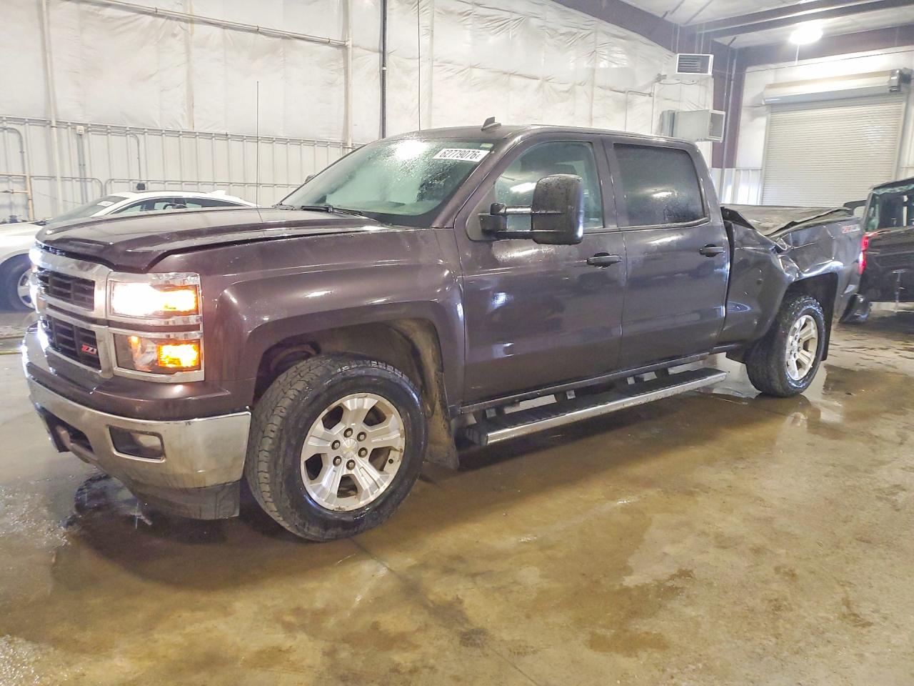 2014 Chevrolet Silverado K1500 Lt Charcoal vin: 3GCUKREC3EG276677