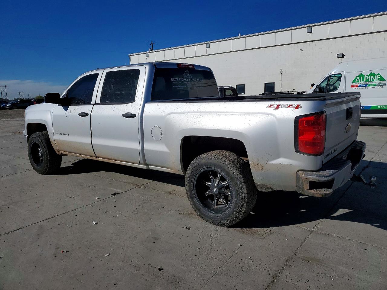 2014 Chevrolet Silverado K1500 Lt Silver vin: 3GCUKREC3EG297352