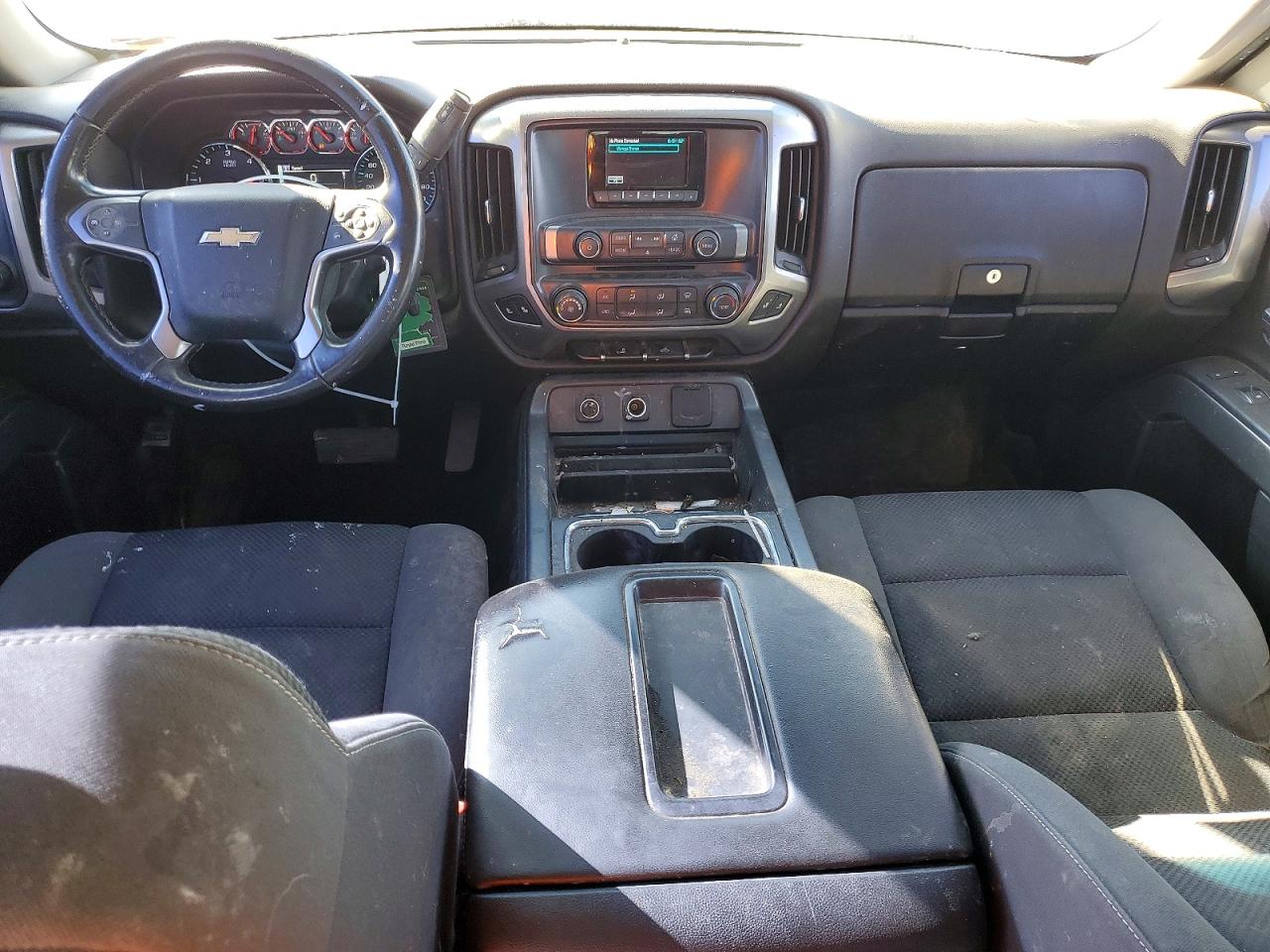 2014 Chevrolet Silverado K1500 Lt Silver vin: 3GCUKREC3EG297352