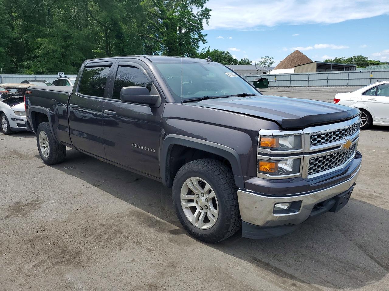 2014 Chevrolet Silverado K1500 Lt Gray vin: 3GCUKREC3EG316630