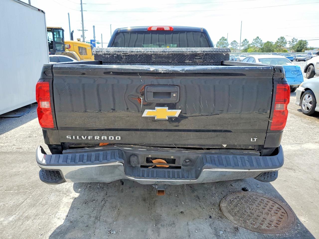 2014 Chevrolet Silverado K1500 Lt Black vin: 3GCUKREC3EG325439