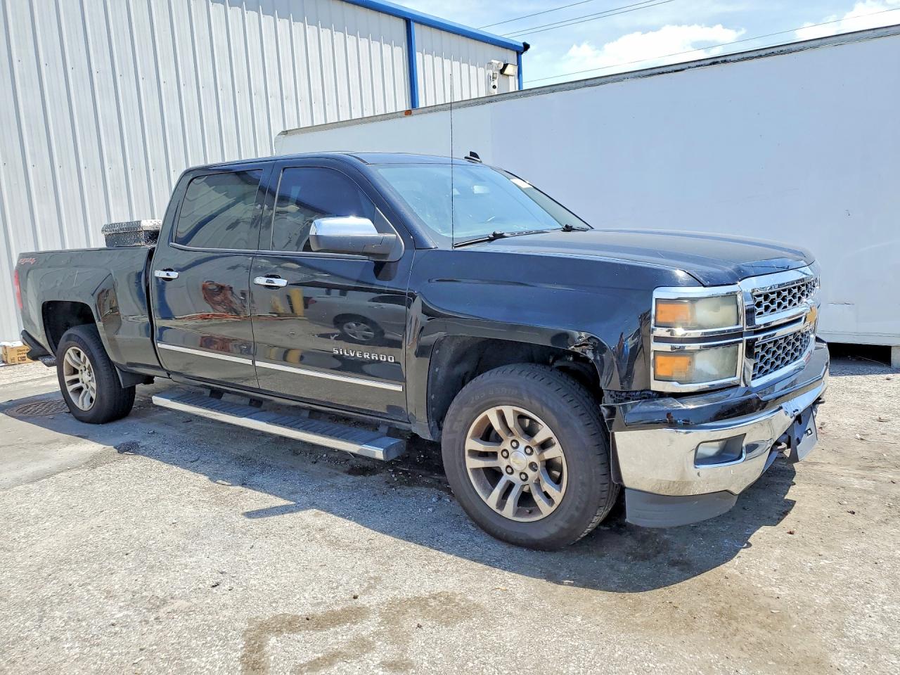 2014 Chevrolet Silverado K1500 Lt Black vin: 3GCUKREC3EG325439