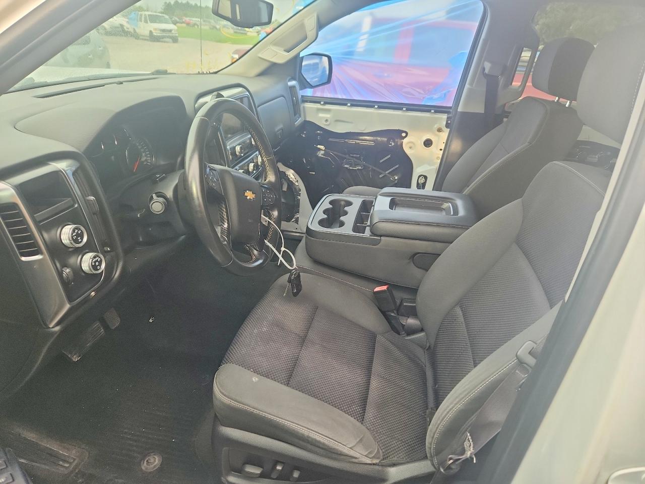 2014 Chevrolet Silverado K1500 Lt White vin: 3GCUKREC3EG353340