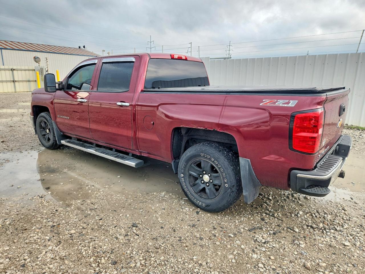 2014 Chevrolet Silverado K1500 Lt Red vin: 3GCUKREC3EG368081