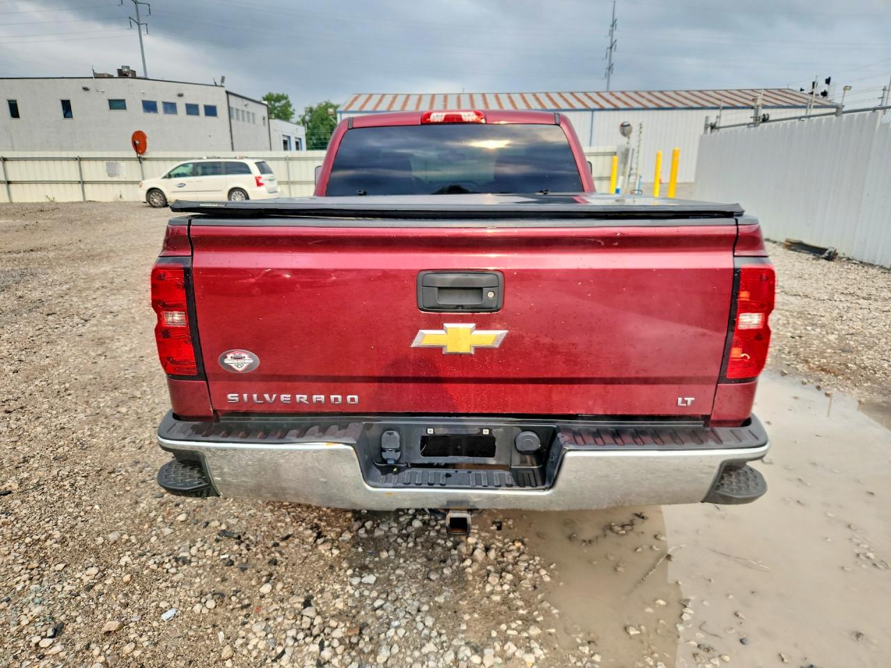 2014 Chevrolet Silverado K1500 Lt Red vin: 3GCUKREC3EG368081