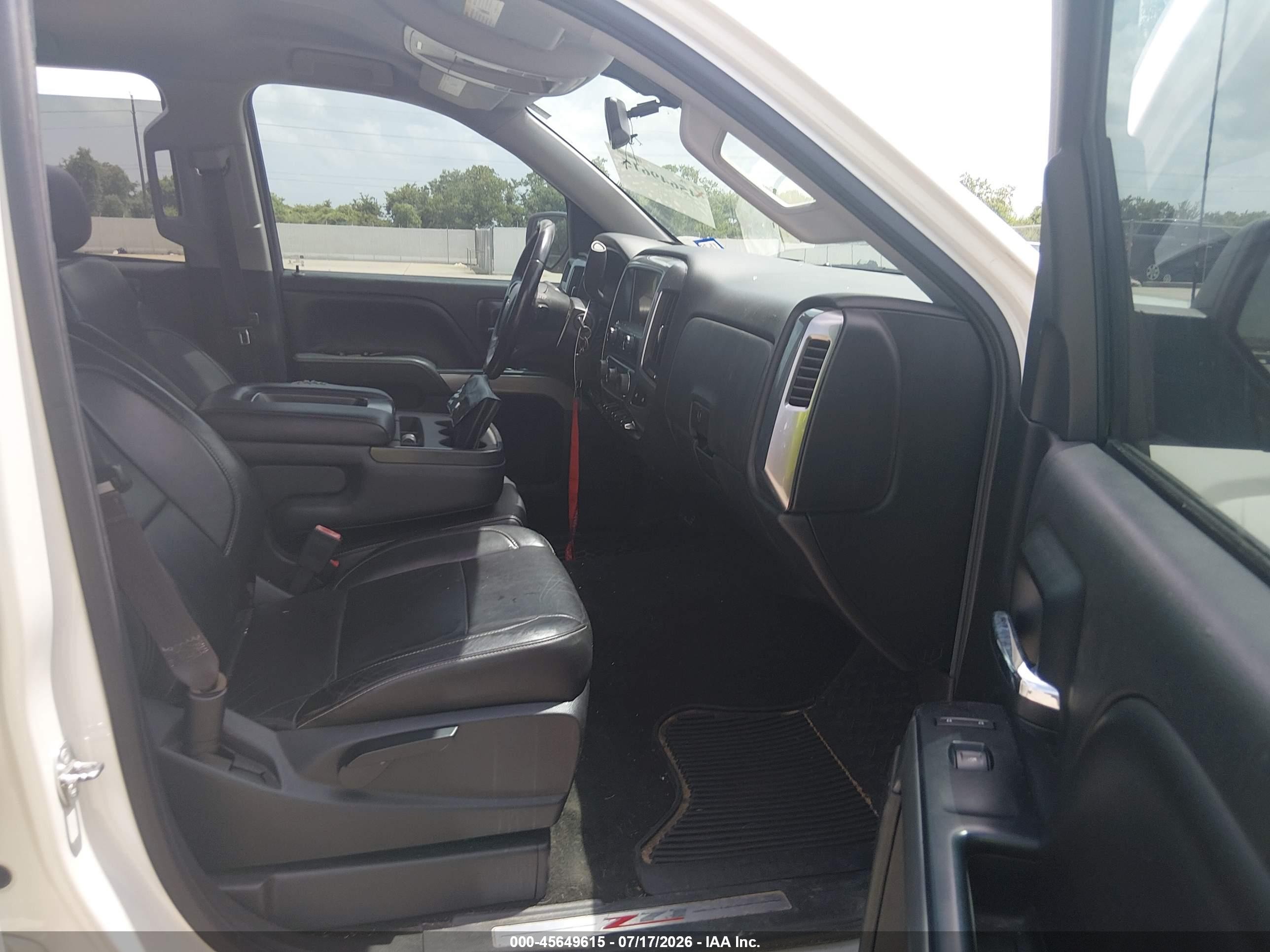 2014 Chevrolet Silverado 1500 2lt White vin: 3GCUKREC3EG383499