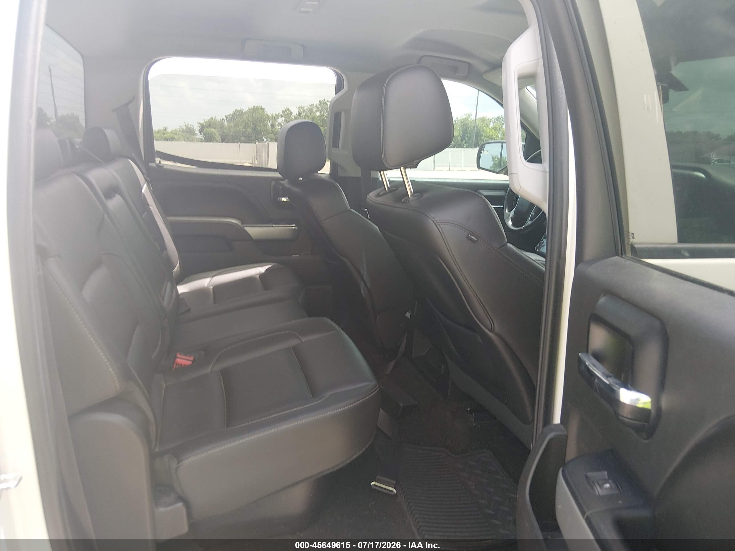 2014 Chevrolet Silverado 1500 2lt White vin: 3GCUKREC3EG383499