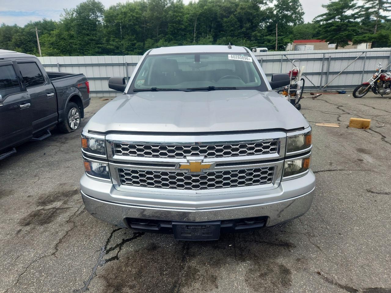 2014 Chevrolet Silverado K1500 Lt Серебряный vin: 3GCUKREC3EG439652