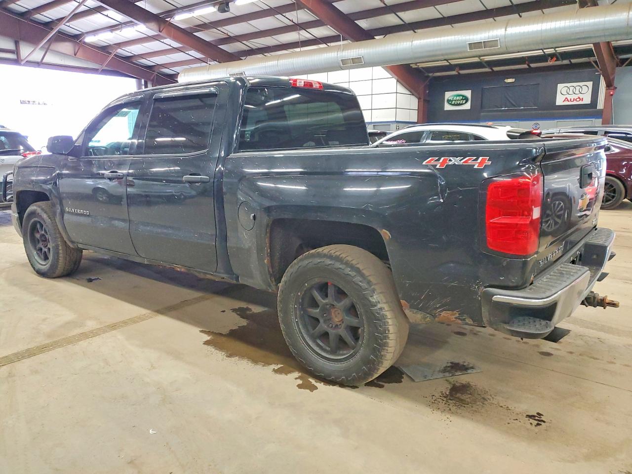 2014 Chevrolet Silverado K1500 Lt Black vin: 3GCUKREC3EG469105