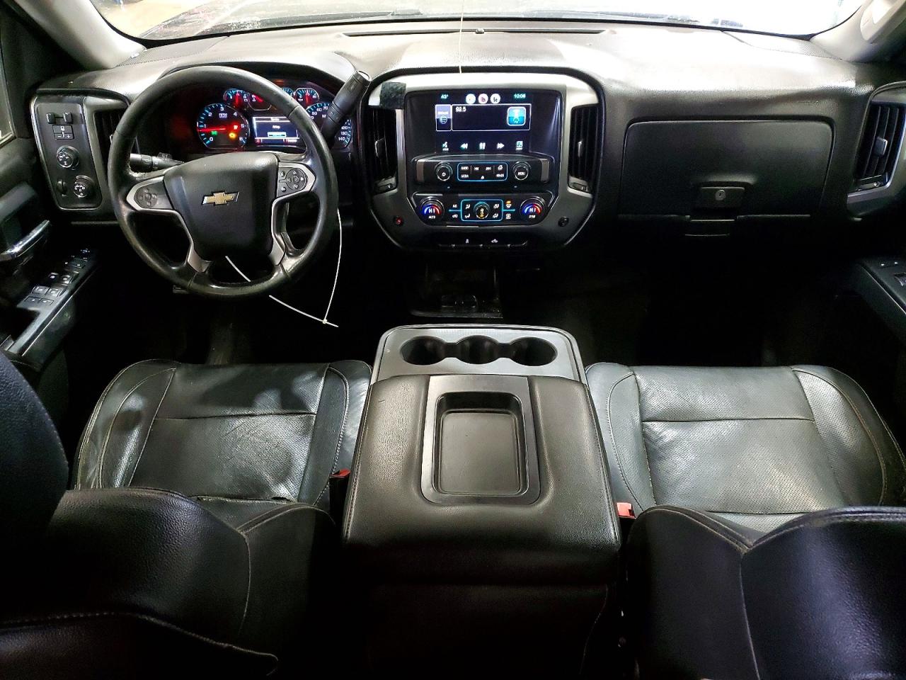 2014 Chevrolet Silverado K1500 Lt Black vin: 3GCUKREC3EG469105