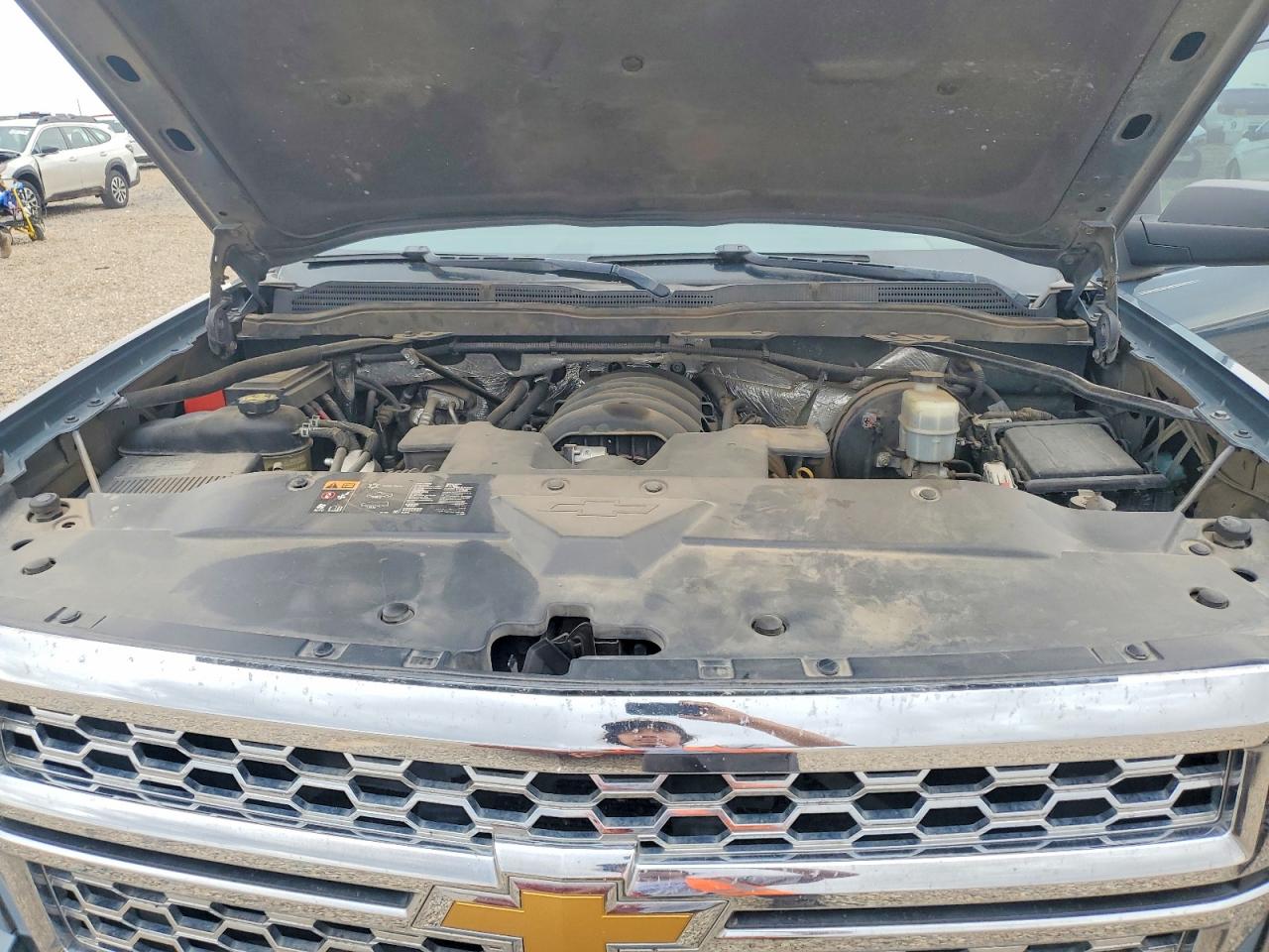 2014 Chevrolet Silverado K1500 Lt Blue vin: 3GCUKREC3EG487698