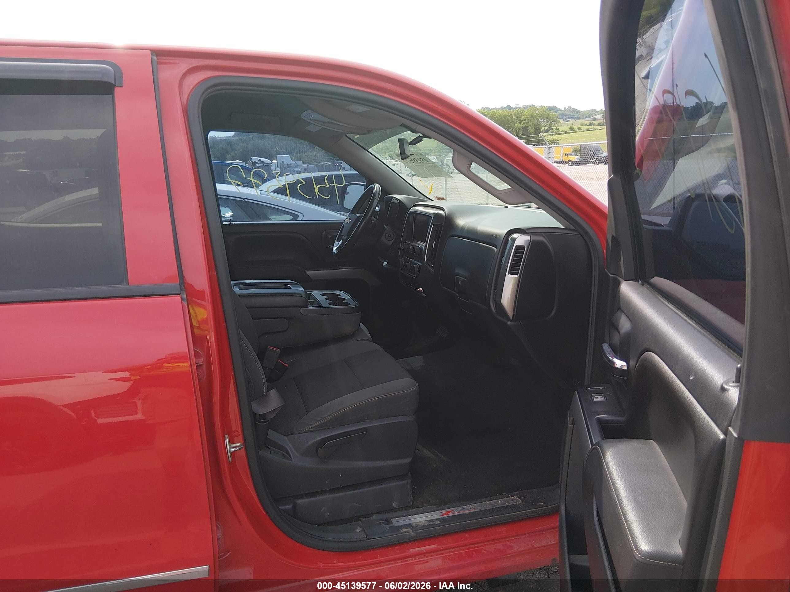2014 Chevrolet Silverado 1500 2lt Red vin: 3GCUKREC3EG516259