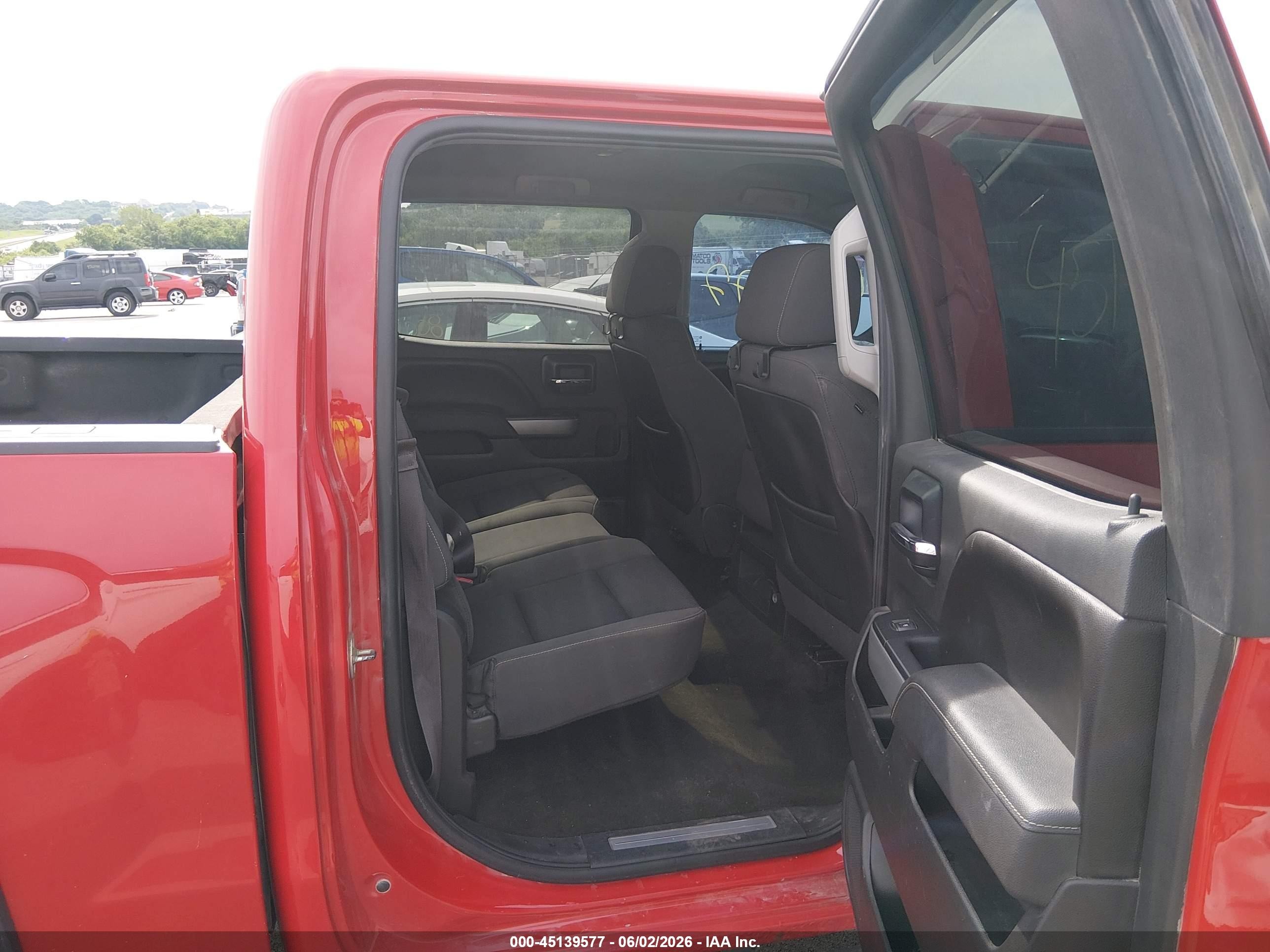 2014 Chevrolet Silverado 1500 2lt Red vin: 3GCUKREC3EG516259