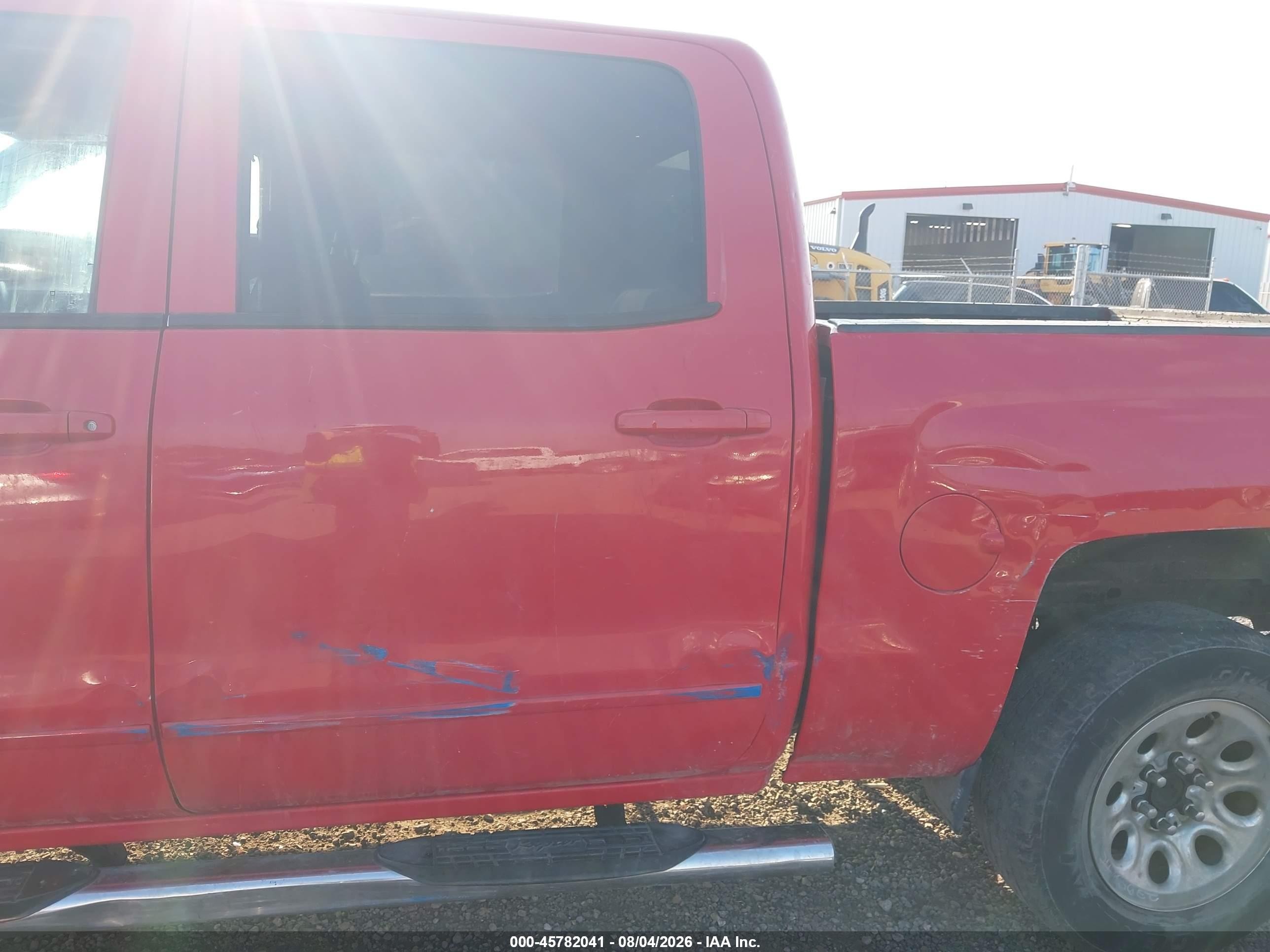 2015 Chevrolet Silverado 1500 Lt Red vin: 3GCUKREC3FG103307