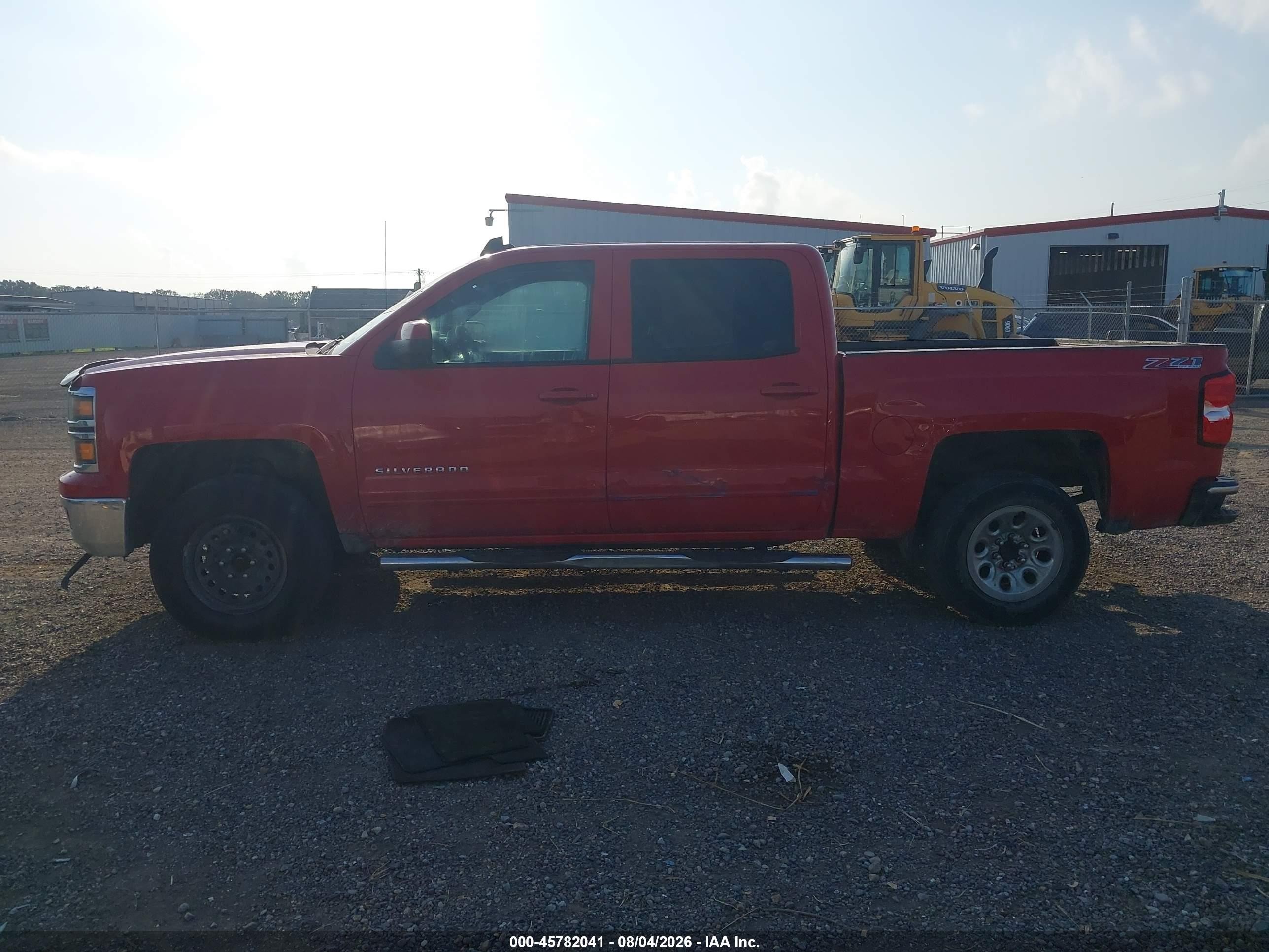 2015 Chevrolet Silverado 1500 Lt Red vin: 3GCUKREC3FG103307