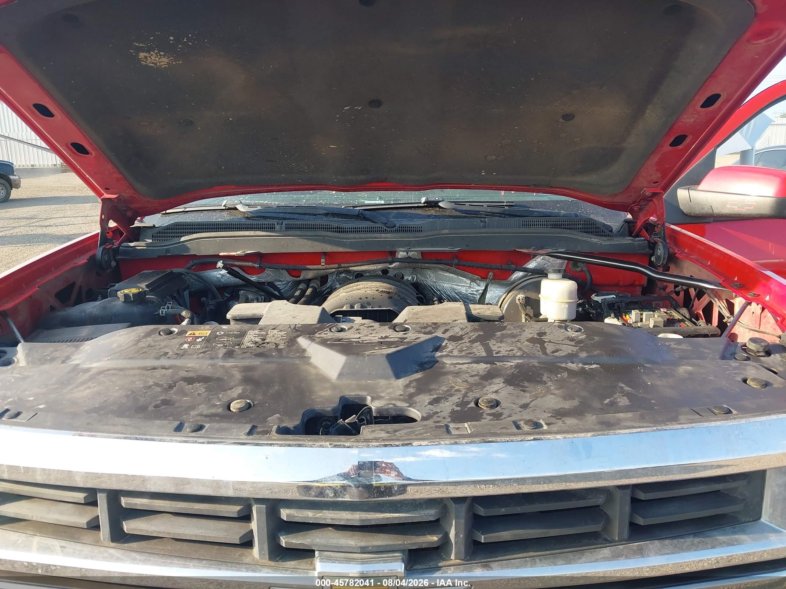 2015 Chevrolet Silverado 1500 Lt Red vin: 3GCUKREC3FG103307