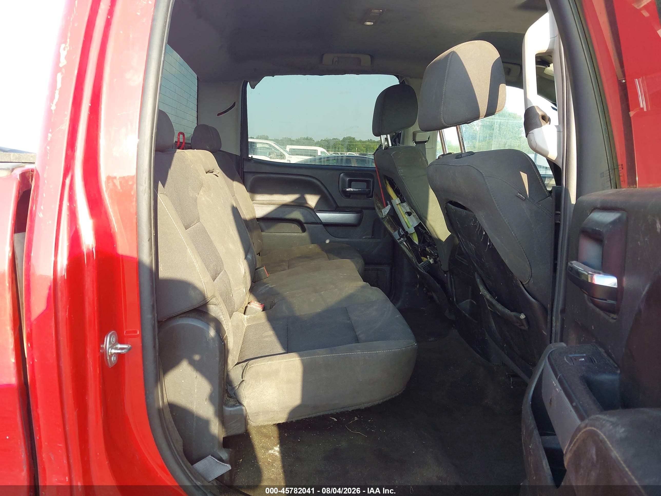 2015 Chevrolet Silverado 1500 Lt Red vin: 3GCUKREC3FG103307