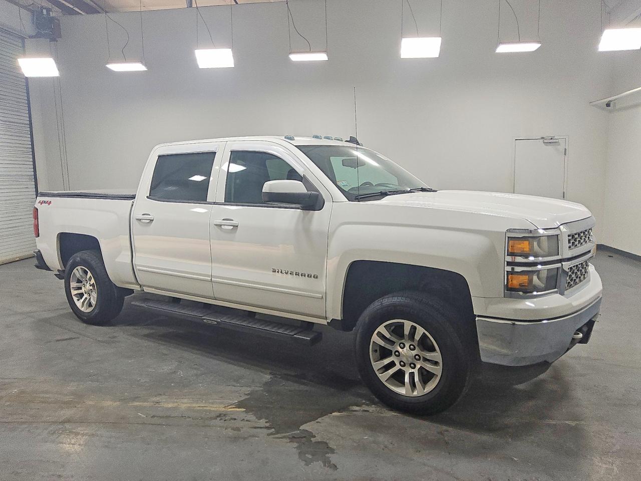 2015 Chevrolet Silverado K1500 Lt White vin: 3GCUKREC3FG106563