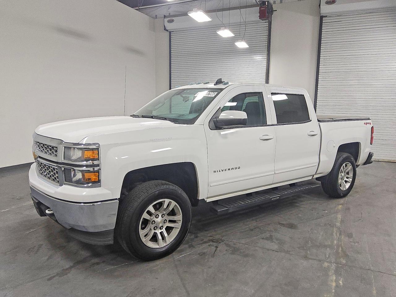 2015 Chevrolet Silverado K1500 Lt White vin: 3GCUKREC3FG106563
