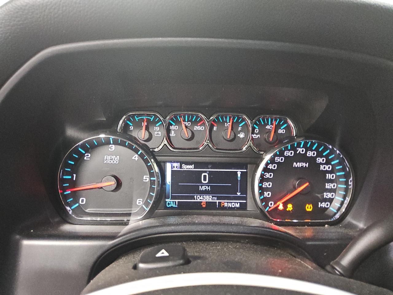 2015 Chevrolet Silverado K1500 Lt White vin: 3GCUKREC3FG106563 Damage: Warning - Tire Pressure, On, Unacceptable