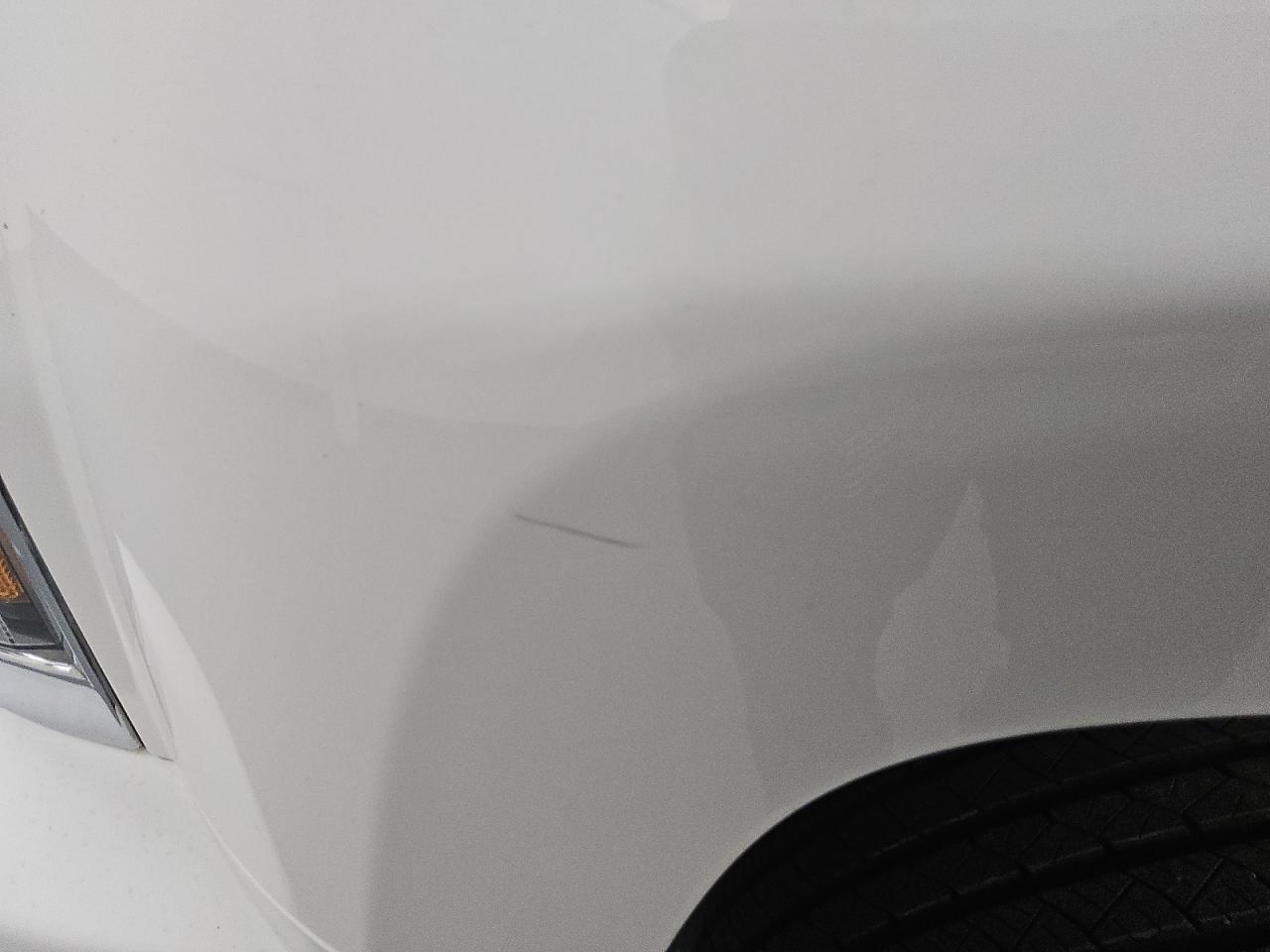 2015 Chevrolet Silverado K1500 Lt White vin: 3GCUKREC3FG106563 Damage: Left Front Fender, Heavy Scratch, 1 To 2 Inches