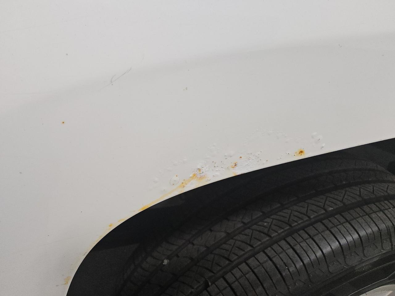 2015 Chevrolet Silverado K1500 Lt White vin: 3GCUKREC3FG106563 Damage: Right Bed Side, Rust, 9 To 10 Inches