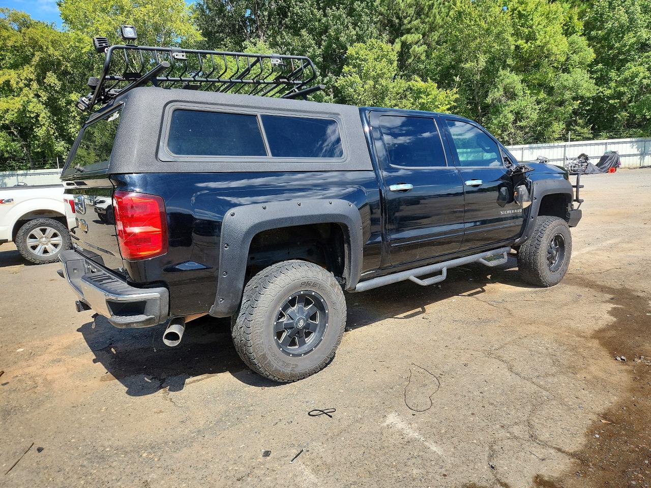 2015 Chevrolet Silverado K1500 Lt Black vin: 3GCUKREC3FG131916