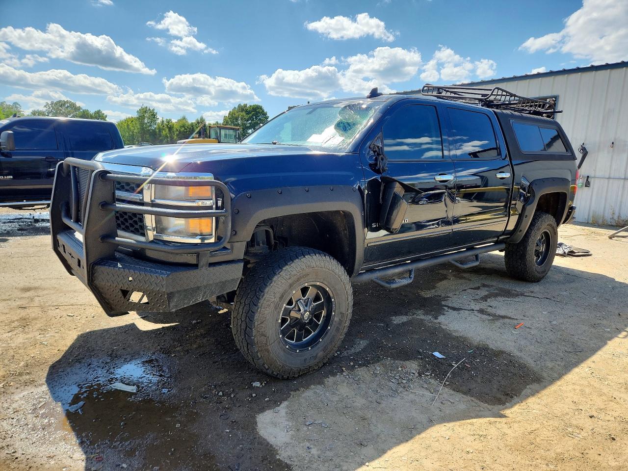 2015 Chevrolet Silverado K1500 Lt Black vin: 3GCUKREC3FG131916