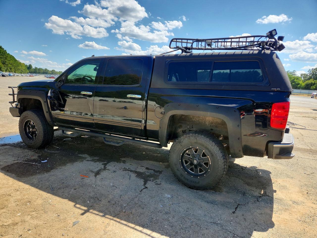 2015 Chevrolet Silverado K1500 Lt Black vin: 3GCUKREC3FG131916