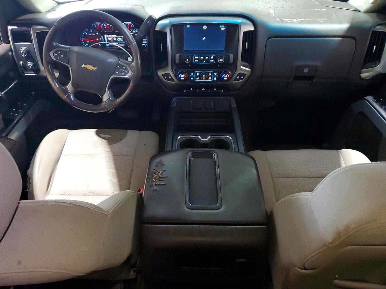 2015 Chevrolet Silverado K1500 Lt Black vin: 3GCUKREC3FG142933