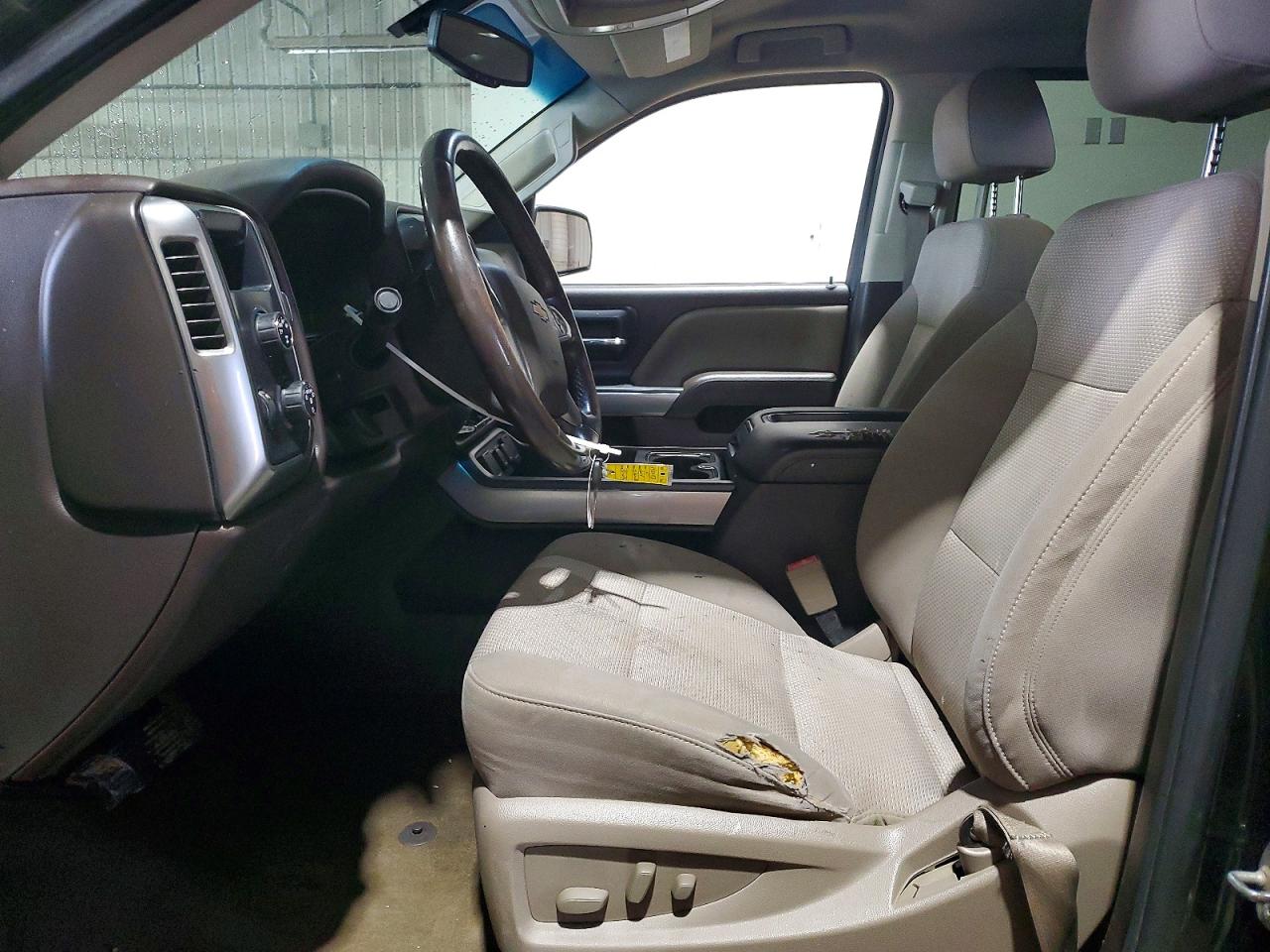 2015 Chevrolet Silverado K1500 Lt Black vin: 3GCUKREC3FG142933