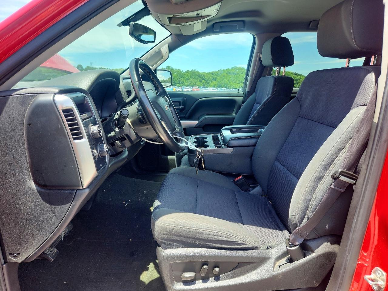 2015 Chevrolet Silverado K1500 Lt Red vin: 3GCUKREC3FG160185