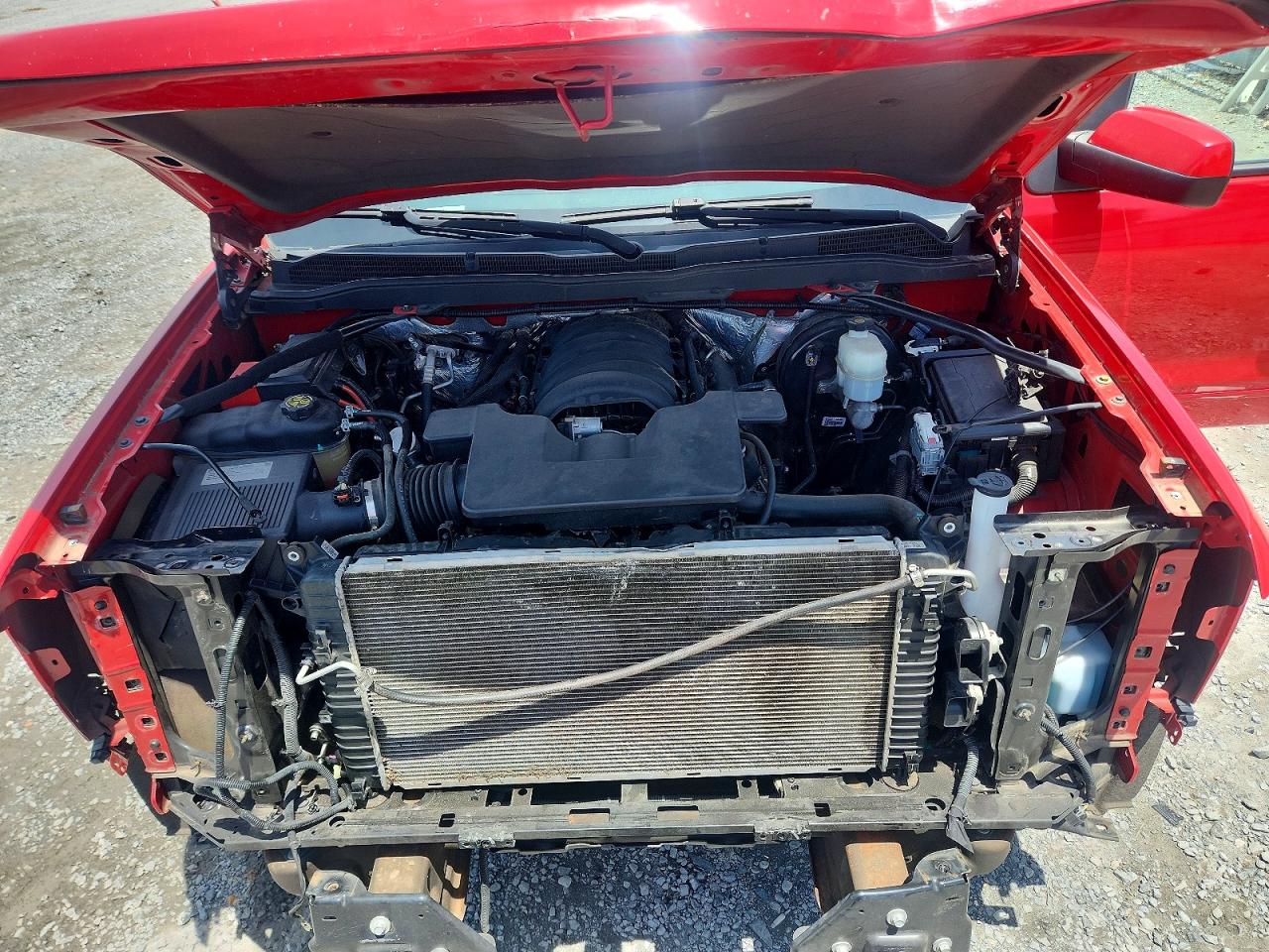 2015 Chevrolet Silverado K1500 Lt Red vin: 3GCUKREC3FG160185