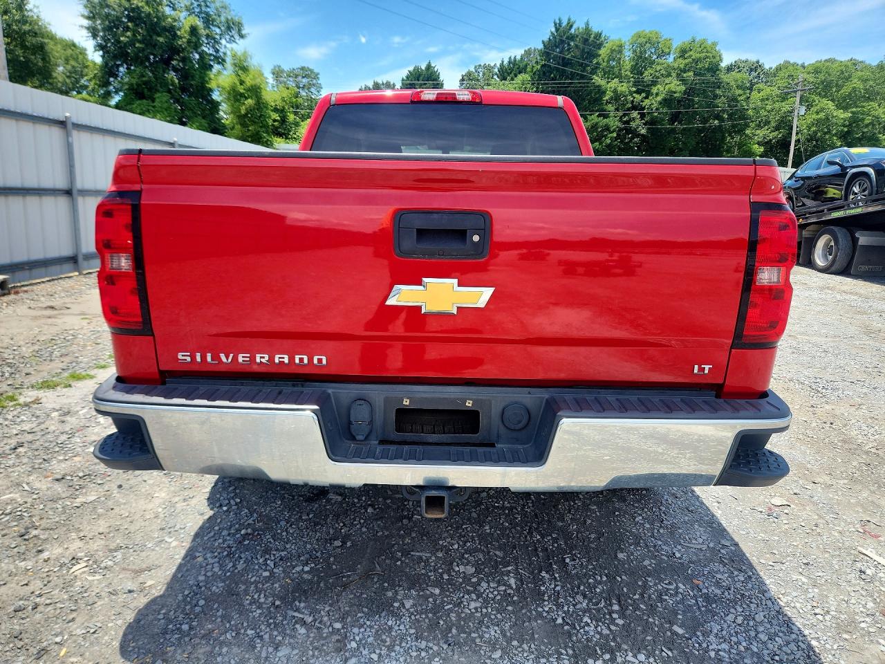 2015 Chevrolet Silverado K1500 Lt Red vin: 3GCUKREC3FG160185