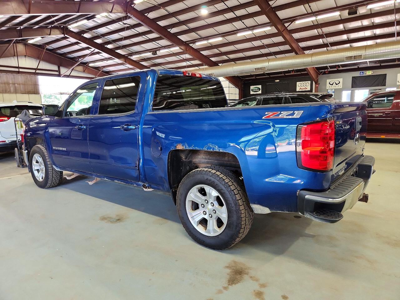 2015 Chevrolet Silverado K1500 Lt Blue vin: 3GCUKREC3FG163331