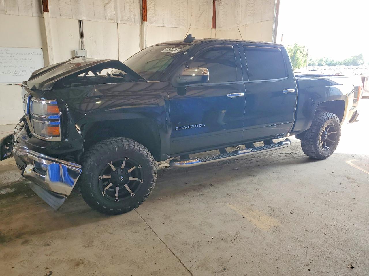 2015 Chevrolet Silverado K1500 Lt Black vin: 3GCUKREC3FG193414