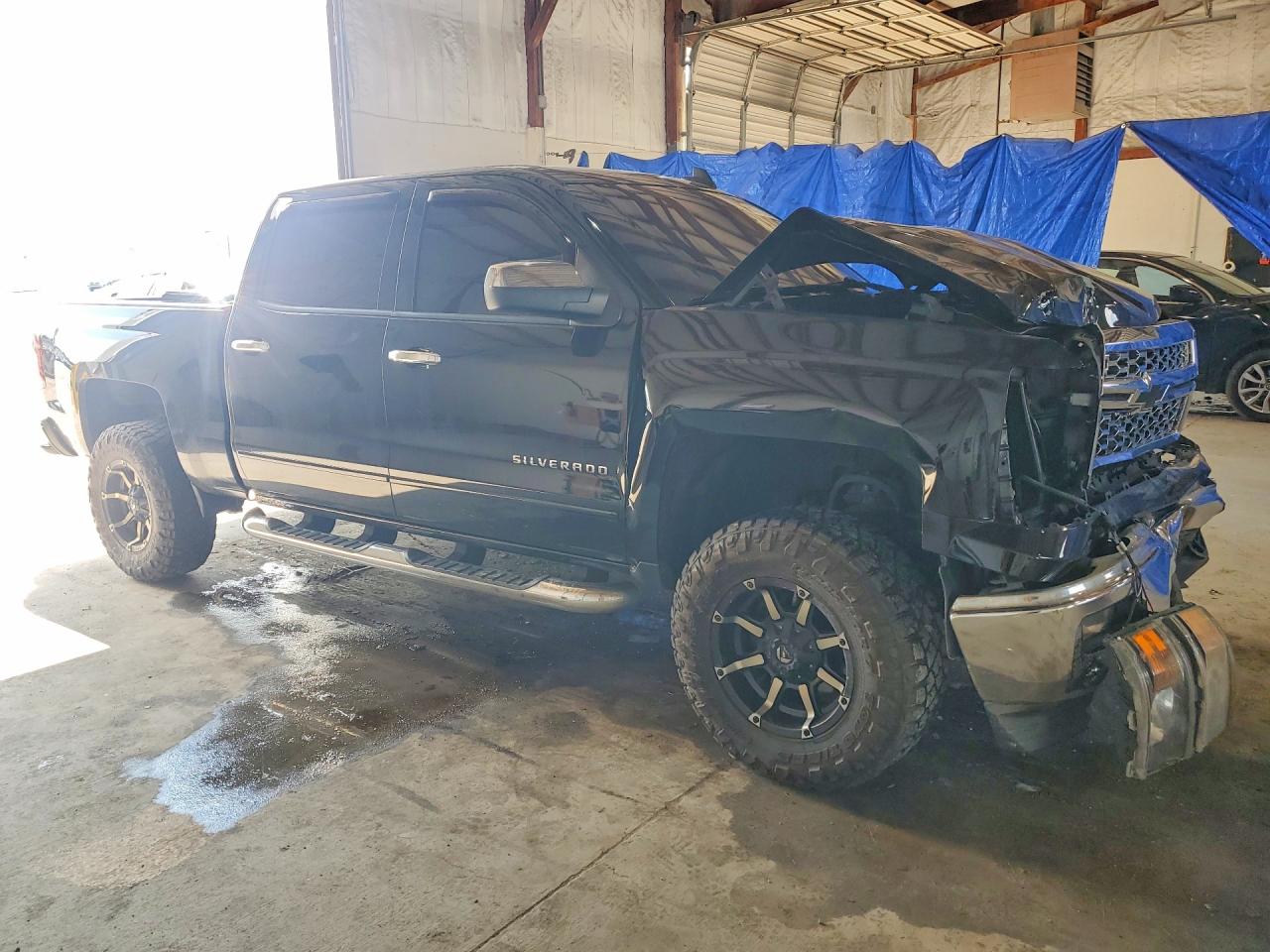 2015 Chevrolet Silverado K1500 Lt Черный vin: 3GCUKREC3FG193414