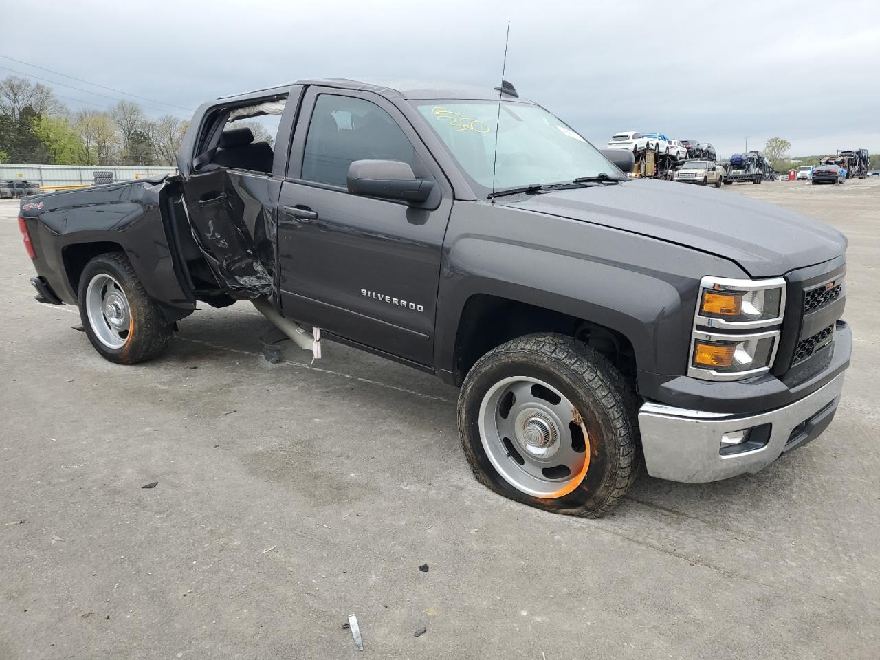 2015 Chevrolet Silverado K1500 Lt Черный vin: 3GCUKREC3FG228873