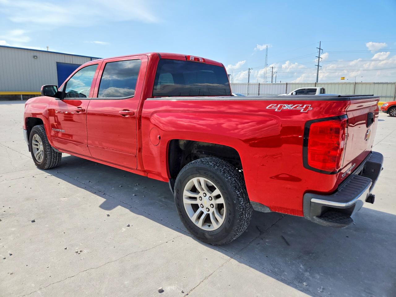 2015 Chevrolet Silverado K1500 Lt Red vin: 3GCUKREC3FG235869