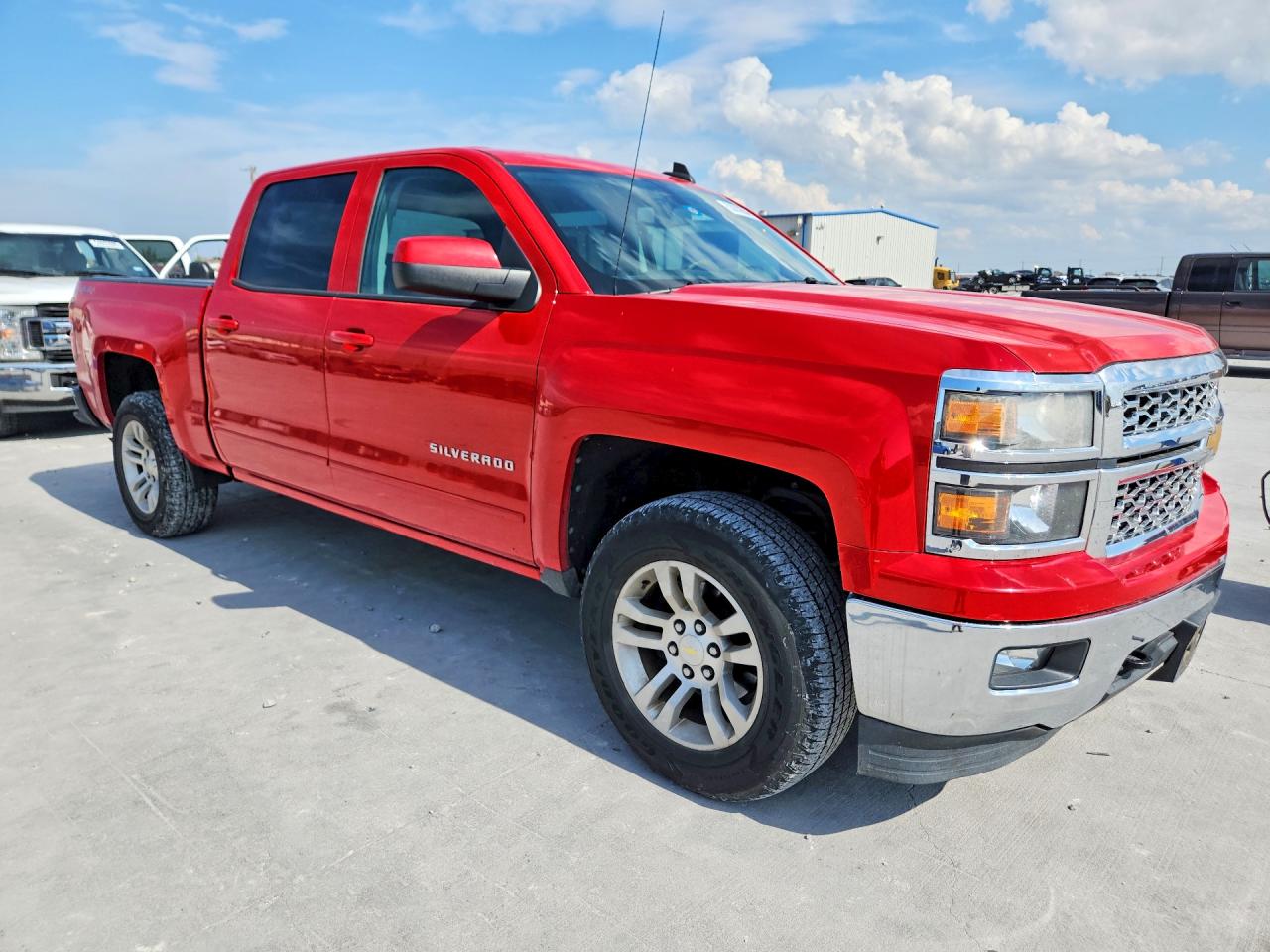 2015 Chevrolet Silverado K1500 Lt Red vin: 3GCUKREC3FG235869