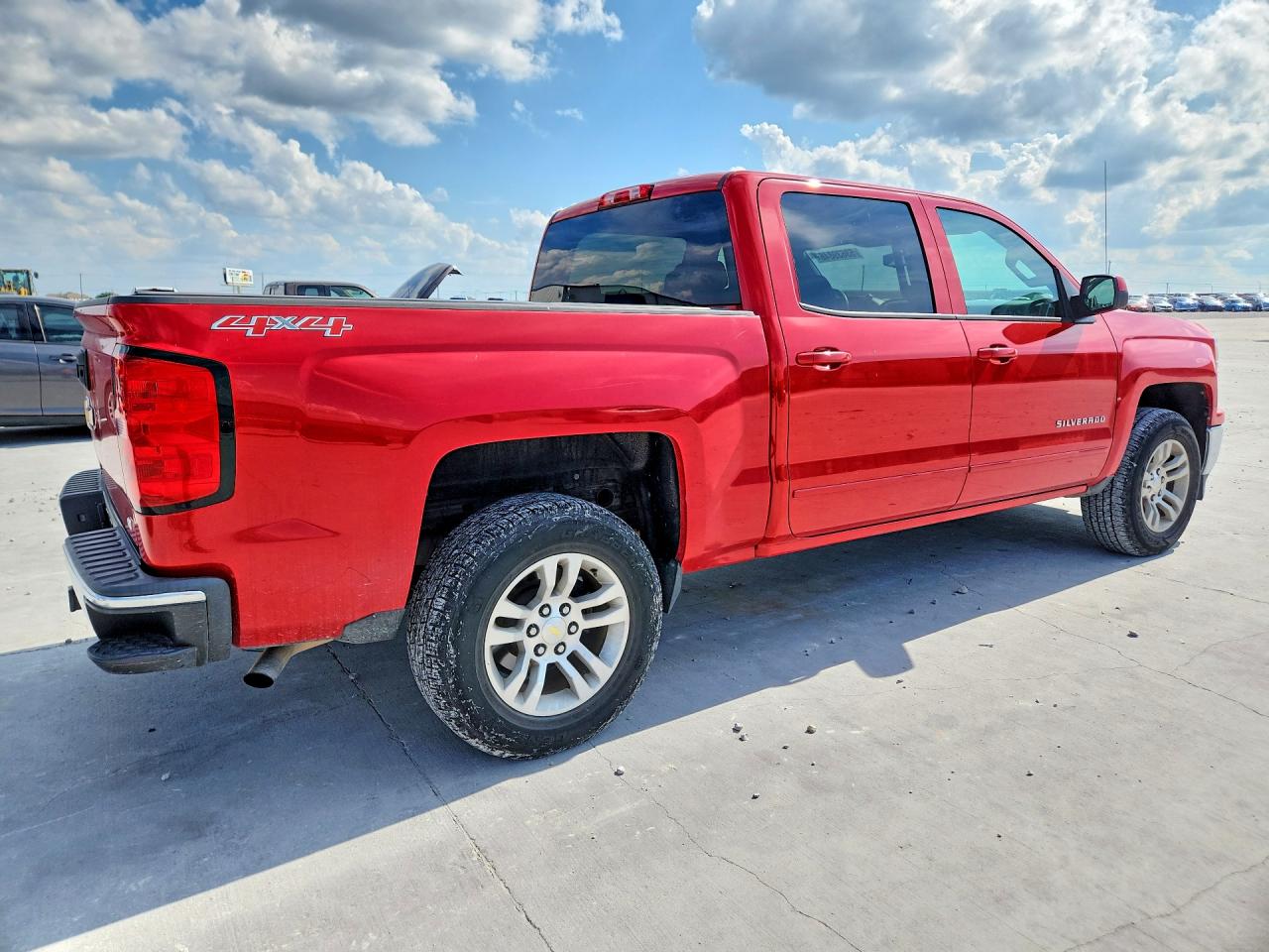2015 Chevrolet Silverado K1500 Lt Red vin: 3GCUKREC3FG235869