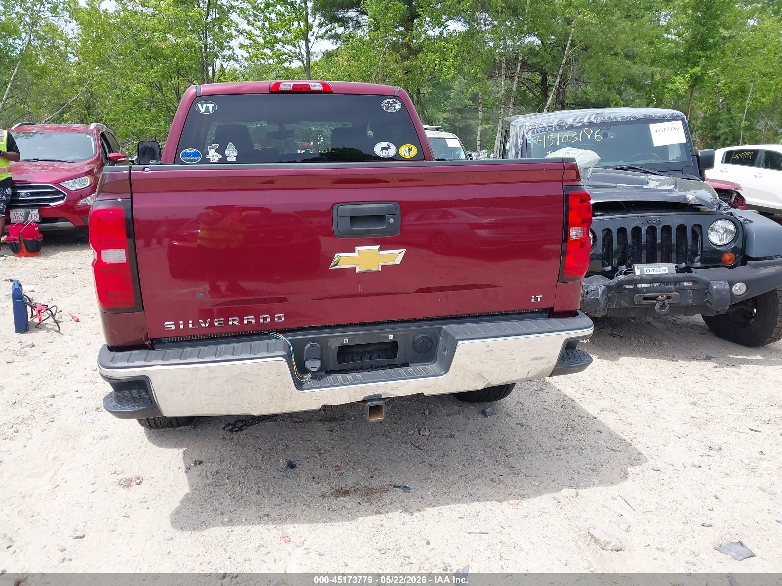 2015 Chevrolet Silverado 1500 1lt Champagne vin: 3GCUKREC3FG249528