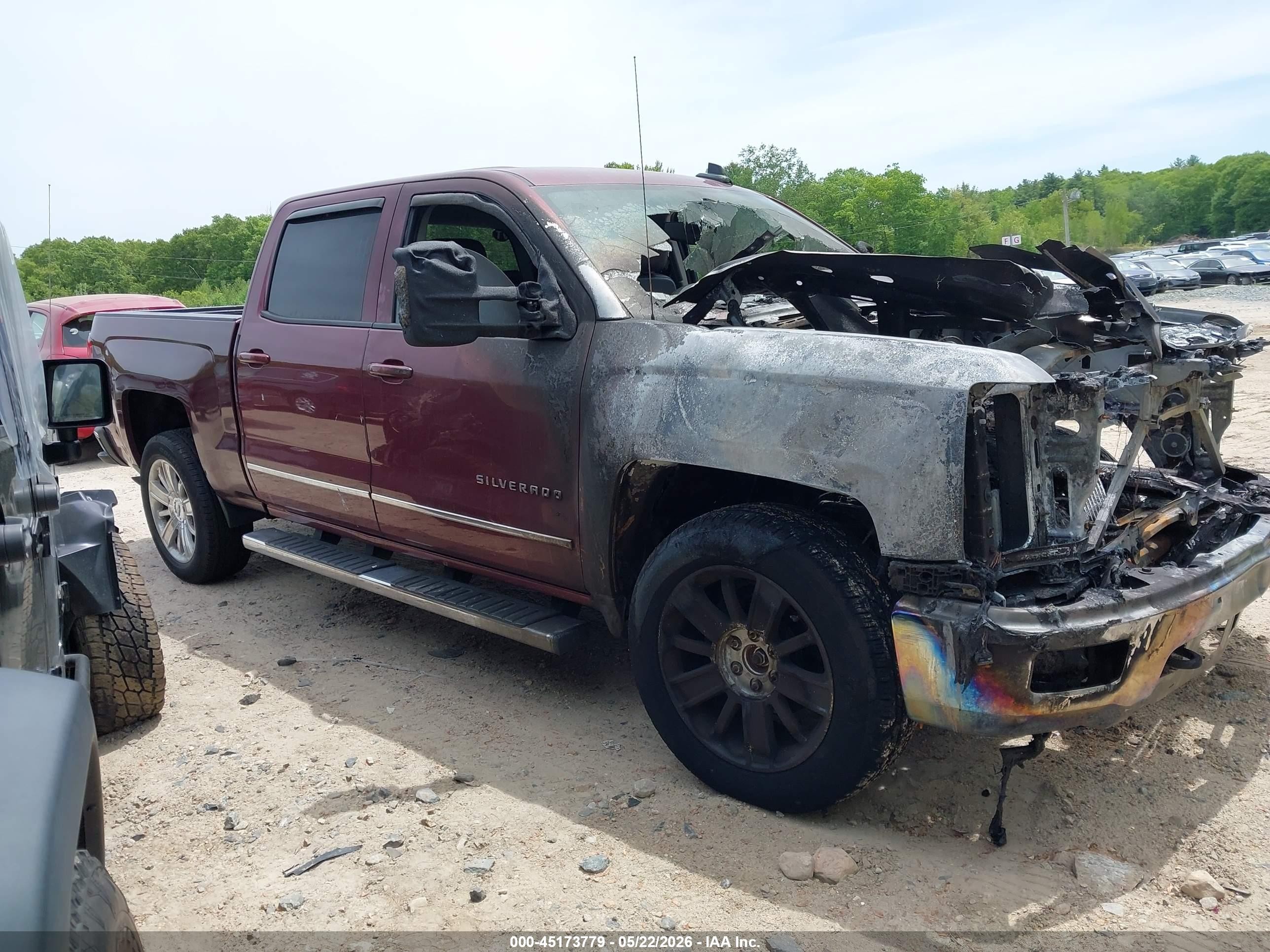 2015 Chevrolet Silverado 1500 1lt Champagne vin: 3GCUKREC3FG249528