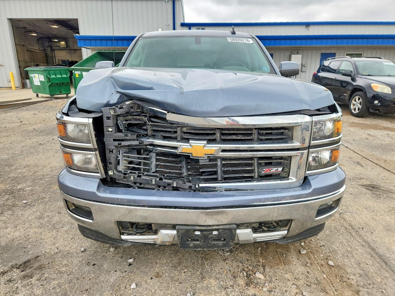 2015 Chevrolet Silverado K1500 Lt Gray vin: 3GCUKREC3FG344171