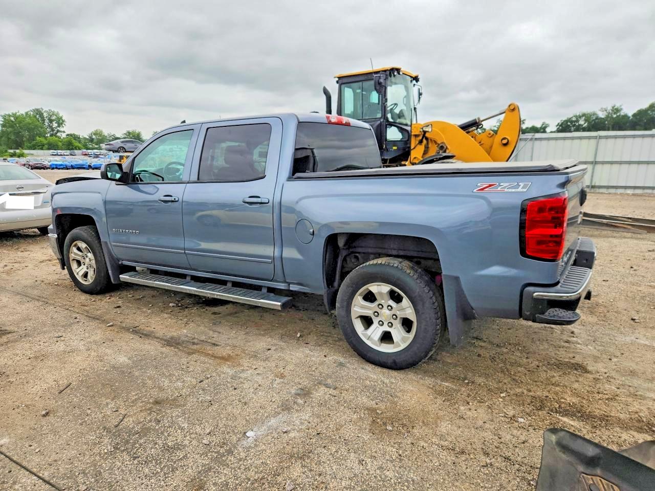 2015 Chevrolet Silverado K1500 Lt Gray vin: 3GCUKREC3FG344171