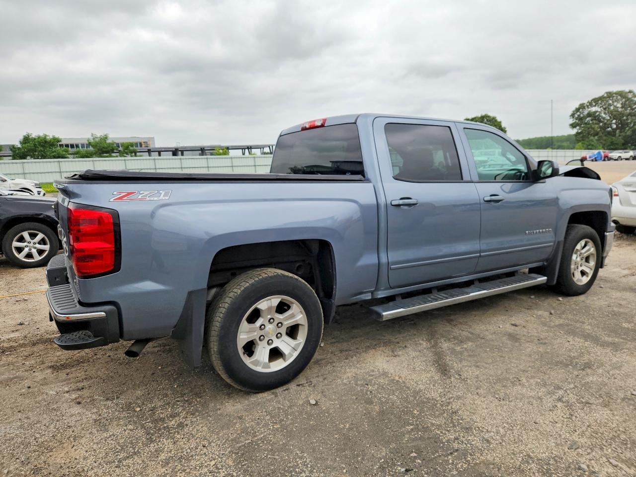 2015 Chevrolet Silverado K1500 Lt Gray vin: 3GCUKREC3FG344171