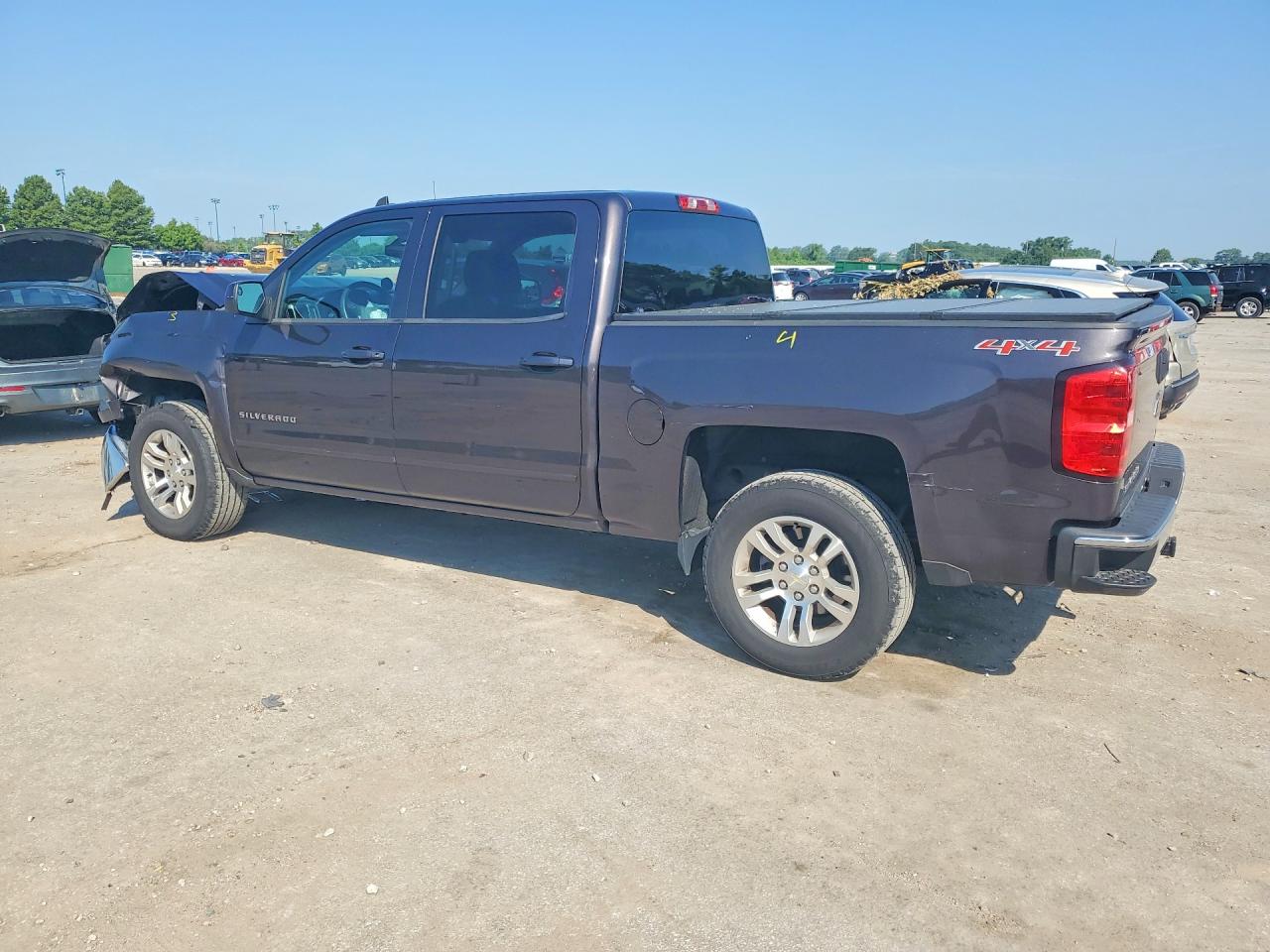 2015 Chevrolet Silverado K1500 Lt Black vin: 3GCUKREC3FG361116