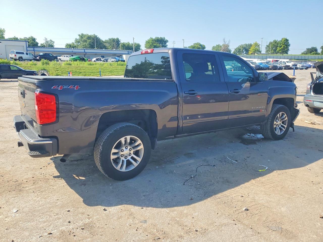 2015 Chevrolet Silverado K1500 Lt Black vin: 3GCUKREC3FG361116