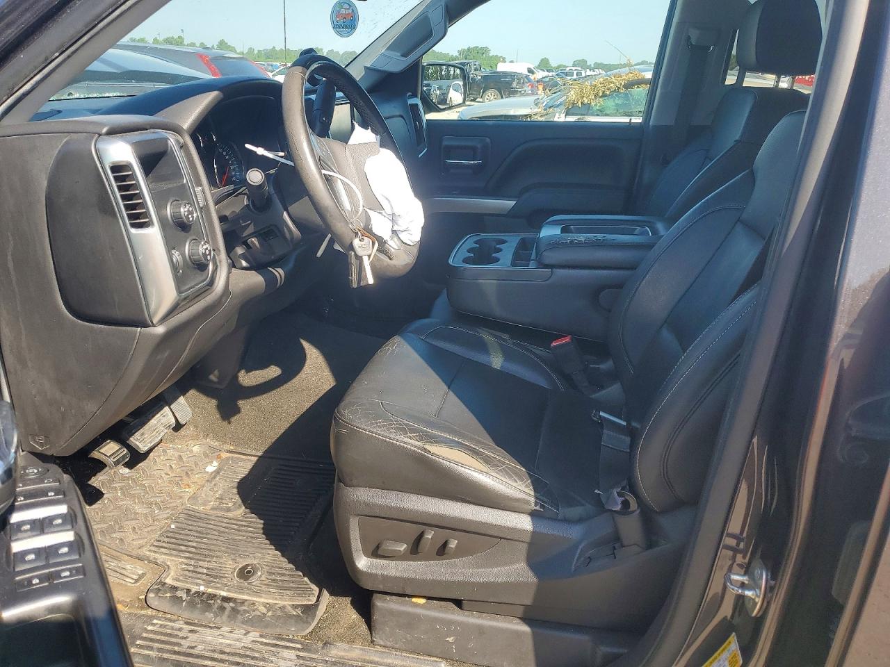 2015 Chevrolet Silverado K1500 Lt Black vin: 3GCUKREC3FG361116
