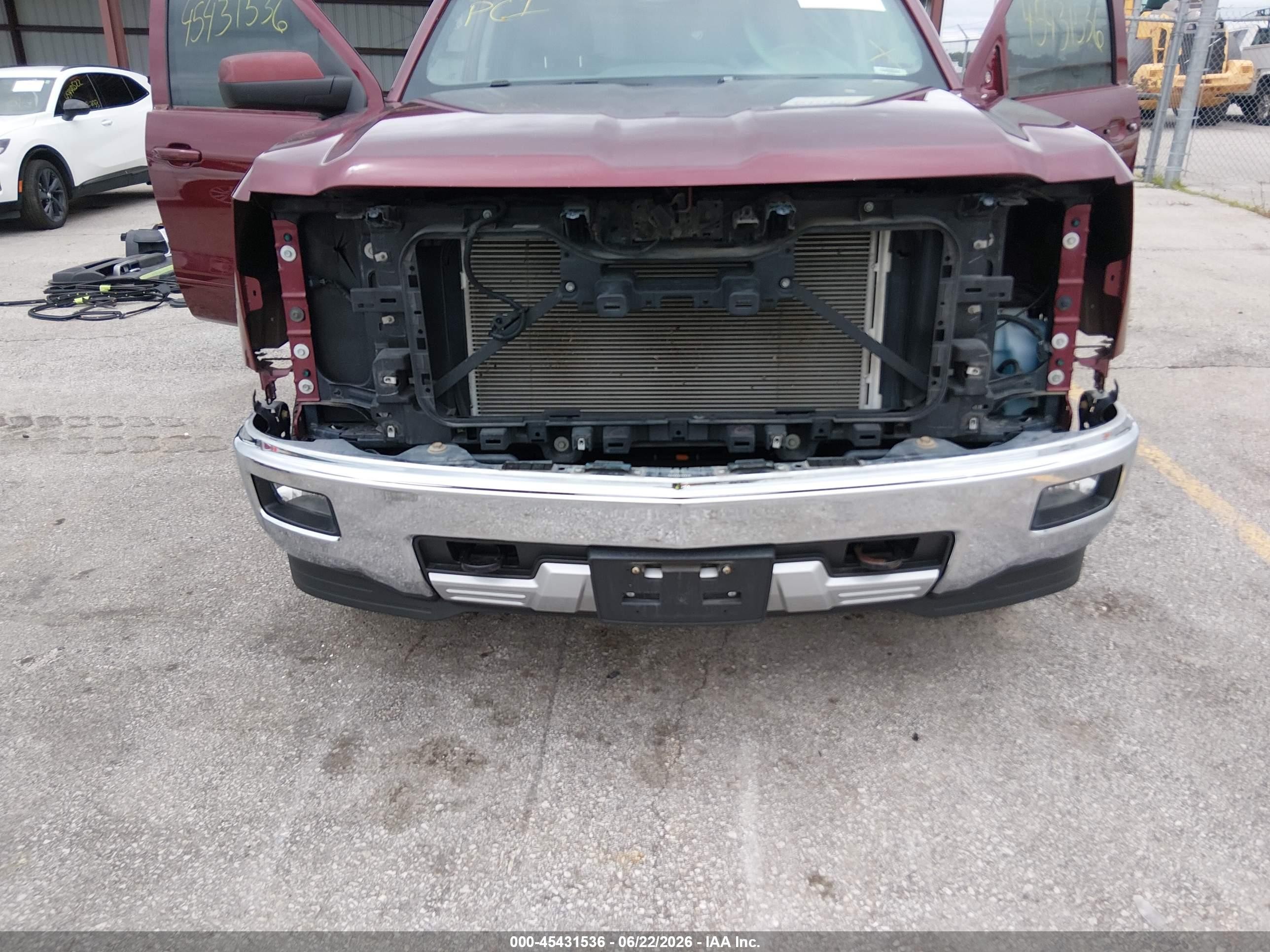 2015 Chevrolet Silverado 1500 Lt Бордовый vin: 3GCUKREC3FG367000